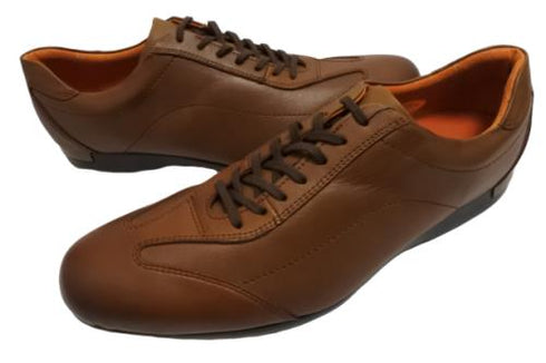 【KANEKA designo7001 ブラウン】幅広4E 日本製本革タウンウォーキングシューズ